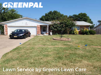 Mowing Services in Jenks, 74037, Garden Trimming by Greens Lawn Care, work completed in Nov , 2025