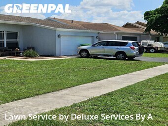 Lawn Mowing Servicein Sunrise,33323,Lawn Care by Deluxe Services By A, work completed in Jun , 2026