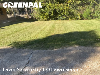 Front Yard Mowing in Ridgeland, 39157, Yard Services by T Q Lawn Service, work completed in Oct , 2025