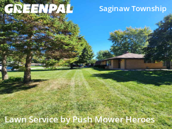 Lawn Servicein Saginaw,48638,Lawn Service by Push Mower Heroes, work completed in Oct , 2025