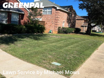 Lawn Care Servicein Lewisville,75077,Lawn Mowing by Michael Mows, work completed in Dec , 2025