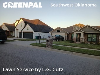 Yard Mowingin Yukon,73099,Lawn Service by L.G. Cutz, work completed in Nov , 2025