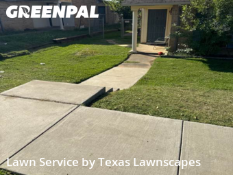 Lawn Servicein The Colony,75056,Grass Cutting by Texas Lawnscapes, work completed in Nov , 2025