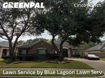 Lawn Mow in Katy, 77494, Grass Cut by Blue Lagoon Lawn Serv, work completed in 28 Nov, 2025 