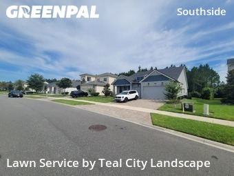 Lawn Cuttingin Jacksonville,32256,Lawn Cut by Teal City Landscape , work completed in Jun , 2026