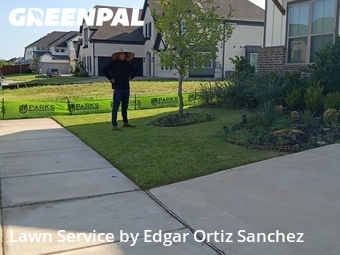 Lawn Care Servicein Wylie,75098,Lawn Service by Edgar Ortiz Sanchez, work completed in Jul , 2026