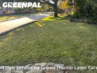 Landscaping Maintenance in Coppell, 75019, Weed Trimming by Green Thumb Lawn Care, work completed in Nov , 2025