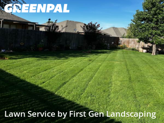 Lawn Servicein Midwest City,73130,Lawn Mowing by First Gen Landscaping, work completed in Nov , 2025