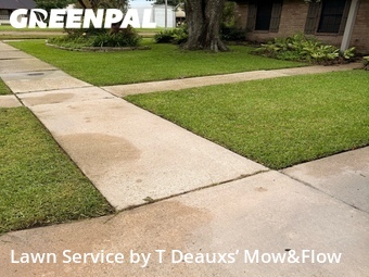 Lawn Care Servicein Lafayette,70508,Grass Cutting by T Deauxs’ Mow&Flow, work completed in Jun , 2026
