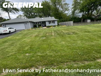 Lawn Mowing Servicein Palatine,60074,Lawn Maintenance by Fatherandsonhandyman, work completed in Oct , 2025