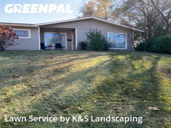 Lawn Mowing Servicein Orland Park,60462,Grass Cutting by K&S Landscaping, work completed in Jan , 2026