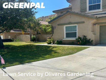 Work completed by grass-trimming-service-in-Santa Clarita-CA