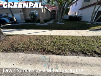 Lawn Cutin Weston,33326,Lawn Care by 2 M Landscaping, work completed in Dec , 2025