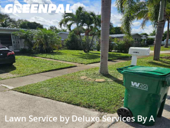 Lawn Management in Margate, 33063, Backyard Mowing by Deluxe Services By A, work completed in Dec , 2025