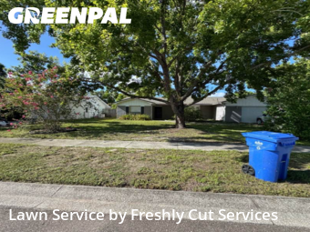 Lawn Mowin Brandon,33511,Lawn Cutting by Freshly Cut Services, work completed in Oct , 2025