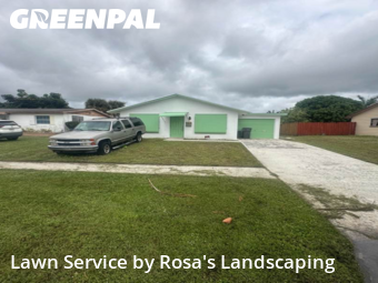 Yard Cutting in Palm Beach Gardens, 33410, Yard Care by Rosa's Landscaping , work completed in Dec , 2025