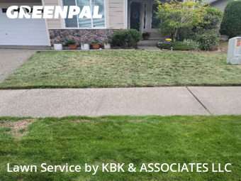 Lawn Management in Lacey, 98516, Yard Mowing by KBK & ASSOCIATES LLC, work completed in Nov , 2025