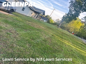 Lawn mowed in Lowell, 28098