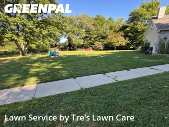 Lawn Management in Xenia, 45385, Lawn Work by Tre’s Lawn Care, work completed in Oct , 2025