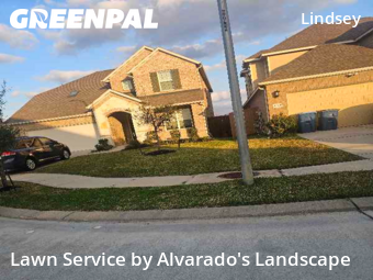 Yard Mowingin Atascocita,77346,Lawn Cut by Alvarado's Landscape, work completed in Dec , 2025