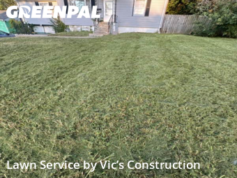 Lawn Mowingin Joliet,60433,Lawn Mowing Service by Vic’s Construction , work completed in Nov , 2025