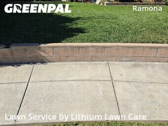 Lawn mowed in Riverside, 92503