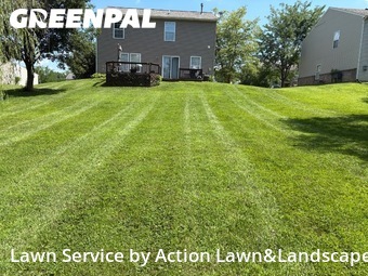 Yard Work in Danville, 46122, Yard Maintenance by Action Lawn&Landscape, work completed in Oct , 2025