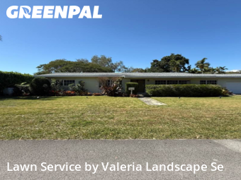 Lawn Cuttingin Palmetto Bay,33158,Lawn Mowing Service by Valeria Landscape Se, work completed in Feb , 2026