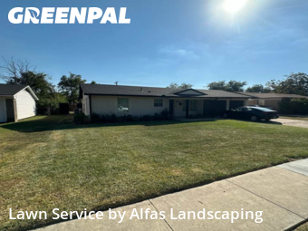 Lawn Work in Farmers Branch, 75234, Lawn Management by Alfas Landscaping, work completed in Dec , 2025