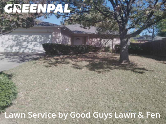 Lawn Carein Burleson,76028,Yard Cutting by Good Guys Lawn & Fen, work completed in Jan , 2026