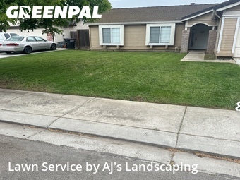 Lawn mowing work completed in Ceres, CA