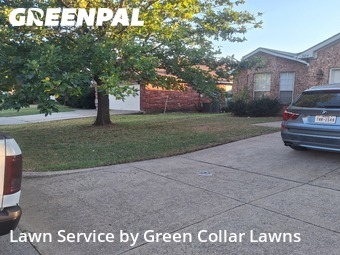 Lawn Mowing Servicein Mansfield,76063,Lawn Care Service by Green Collar Lawns, work completed in Nov , 2025
