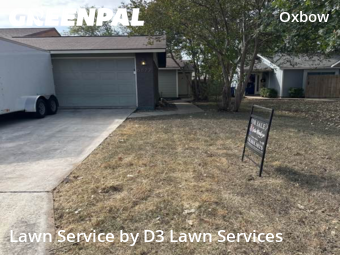 Lawn Cutin San Antonio,78249,Lawn Care by D3 Lawn Services, work completed in Oct , 2025