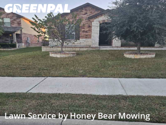 Lawn Cut in Cibolo, 78108, Grass Cut by Honey Bear Mowing, work completed in 25 Nov, 2025 
