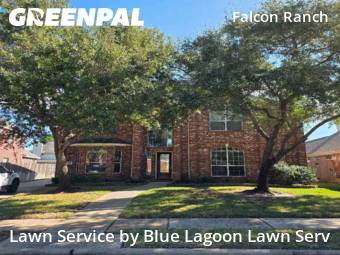 Lawn Mowingin Katy,77494,Lawn Mow by Blue Lagoon Lawn Serv, work completed in Dec , 2025