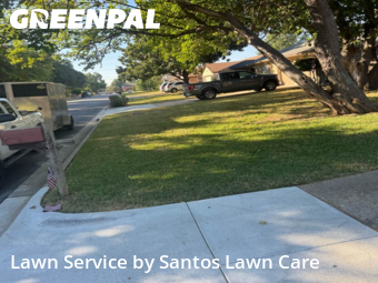 Lawn Cuttingin North Richland Hills,76180,Grass Cut by Santos Lawn Care , work completed in Dec , 2025