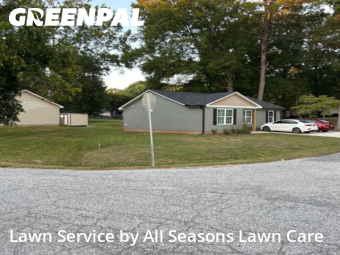 Lawn Mowin Kannapolis,28083,Grass Cut by All Seasons Lawn Care, work completed in Oct , 2025
