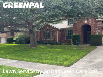 Lawn Care Servicein Cibolo,78108,Lawn Mow by Grutas Lawn Care Ogs, work completed in Dec , 2025