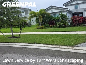 Lawn mowed in Westlake, 33470