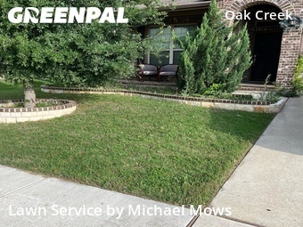 Lawn Cuttingin Fort Worth,76247,Yard Mowing by Michael Mows, work completed in Jun , 2026