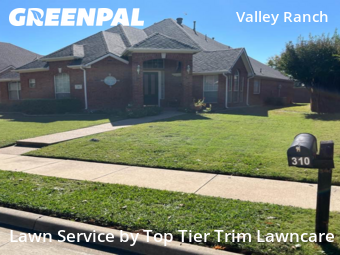 Lawn Mowin Irving,75063,Lawn Mowing Service by Top Tier Trim Lawncare, work completed in Nov , 2025