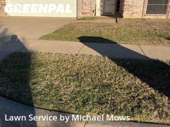 Grass Cuttingin North Richland Hills,76182,Yard Cutting by Michael Mows, work completed in Dec , 2025