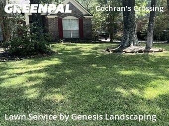 Lawn Mowin Spring,77381,Lawn Mow by Genesis Landscaping, work completed in Jul , 2026