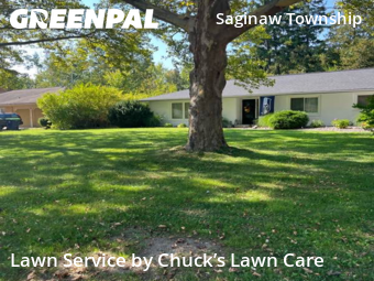 Lawn Mowingin Saginaw,48638,Yard Mowing by Chuck’s Lawn Care , work completed in Oct , 2025