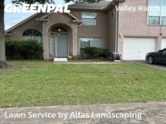 Lawn Mowing Servicein Irving,75063,Lawn Service by Alfas Landscaping, work completed in Jun , 2026