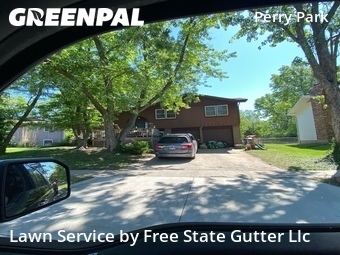 Lawn Cutin Lawrence,66049,Yard Mowing by Free State Gutter Llc, work completed in Jun , 2026