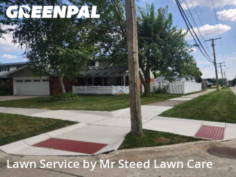 Yard Cuttingin Oak Park,48237,Lawn Care Service by Mr Steed Lawn Care, work completed in Nov , 2025