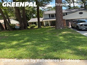 Yard Mowingin The Woodlands,77381,Lawn Care by Valladares Landscap, work completed in Jun , 2026