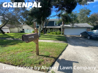 Lawn Cuttingin Pine Hills,32818,Grass Cut by Alvarez Lawn Company, work completed in Dec , 2025