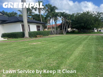 Lawn Maintenancein Palmetto Bay,33157,Grass Cutting by Keep It Clean, work completed in Jan , 2026